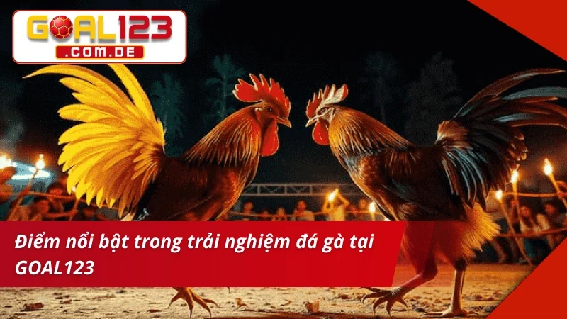 Đá Gà Cựa Sắt GOAL123 – Trường Gà Trực Tuyến Siêu Chất Lượng 3 Trải nghiệm có một không hai cùng Đá Gà Cựa Sắt